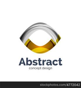 Business logo template. Unusual abstract business logo template - abstract eye shape