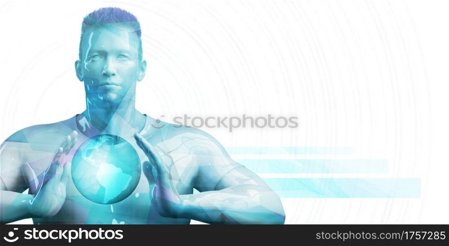 Business Man Presentation Abstract Background Copyspace Backdrop. Business Man Presentation Abstract