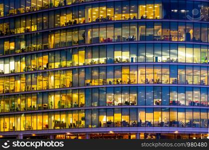 Business office building in London, England
