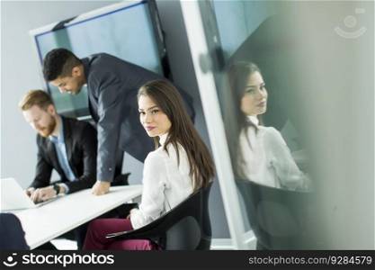 Business people having a meeting in the office