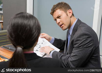 Business people having meeting