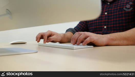 business people having meeting in bright office making plans for business