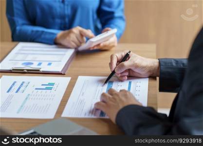Business People Meeting Design Ideas professional investor working new start up project. businessman and businesswoman working together meeting concept
