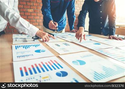 Business People meeting Planning Strategy Analysis Concept