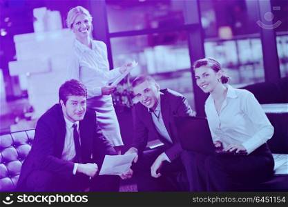 business people team group on a meeting have success and make deal