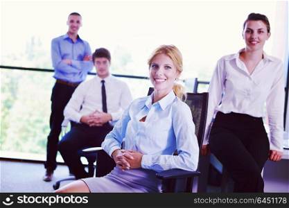 business people team group on a meeting have success and make deal
