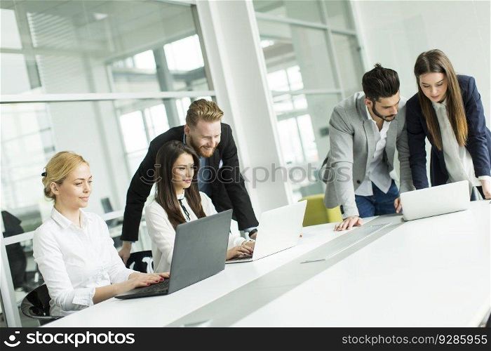Business people working together in the office