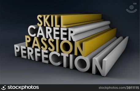 Business Skills For Passion and Career in 3d. Business Skills