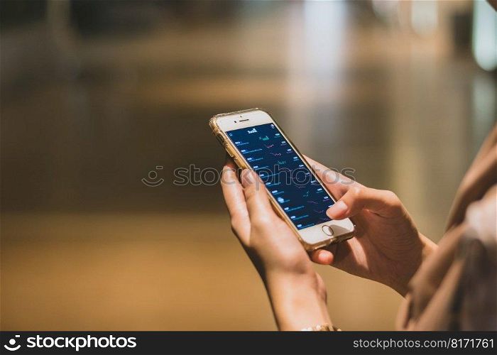 business smartphone hands