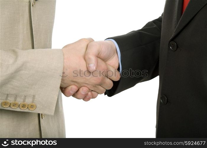 Business team hand shake at the office