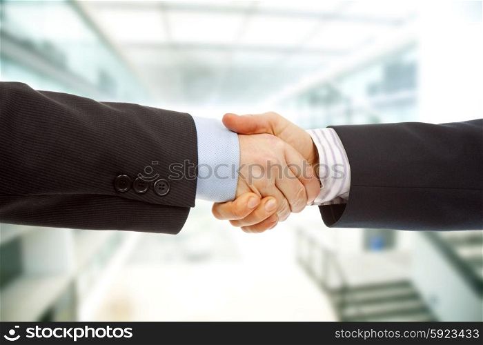 Business team hand shake at the office&#xA;