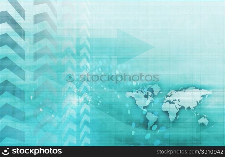 Business Technology Abstract Background as a Art