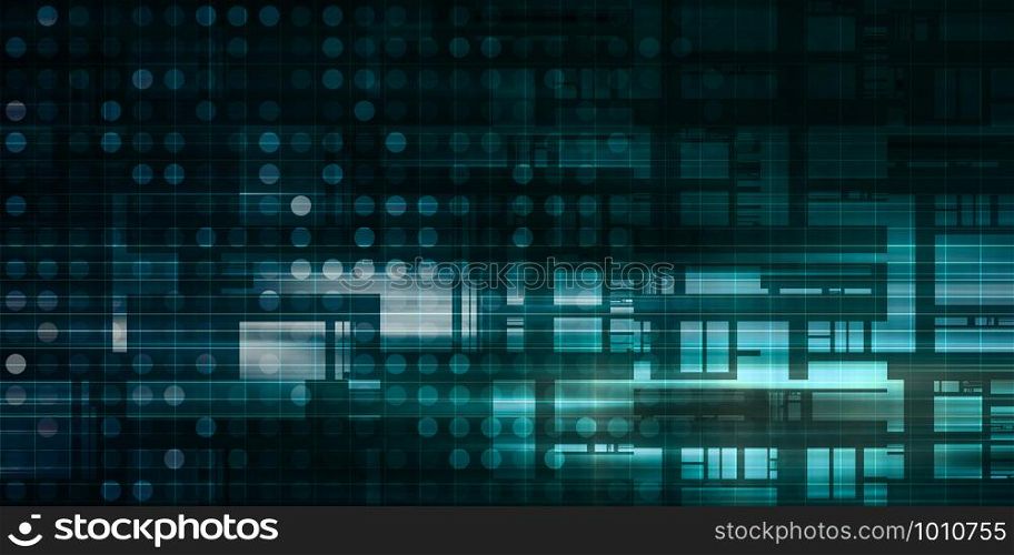 Business Technology Abstract Background as a Art. Business Technology