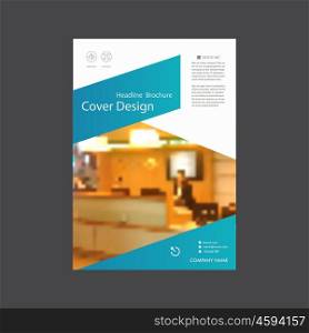 Business templates for brochure, magazine, flyer, booklet or annual report. Abstract color backdrop, blurred background.