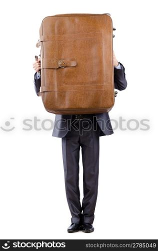 Business travel concept with businessman