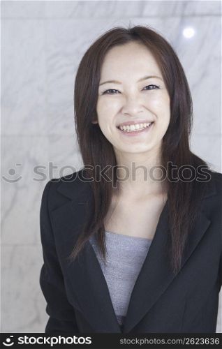 business woman posing for camera
