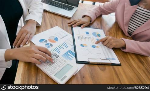 Businessman Accountant investment risk analysis. saving money for Stock market trading with calculator. Accountancy Concept