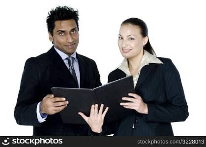 Businessman and Woman