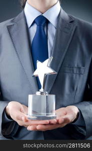 Businessman awarded with star award