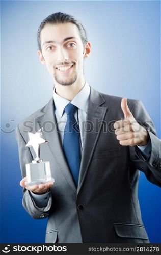 Businessman awarded with star award