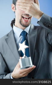 Businessman awarded with star award