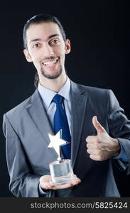 Businessman awarded with star award