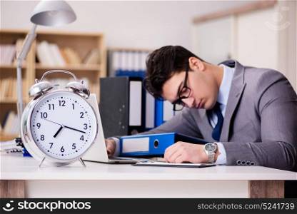 Businessman failing to meet the deadlines