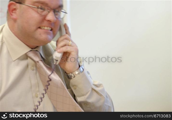 businessman on phone
