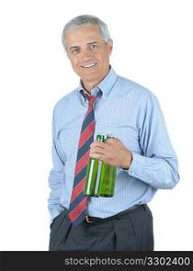 Businessman With Two Beers