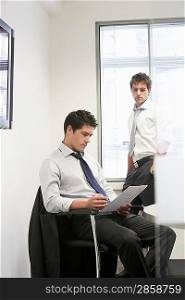 Businessmen in Office