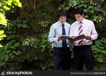 Businessmen Making Plans