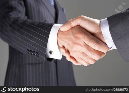 Businessmen Shanking Hands