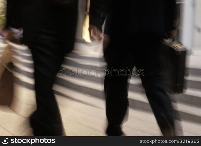 Businessmen Walking