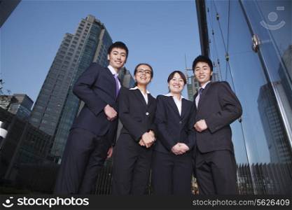 Businesspeople in Business District