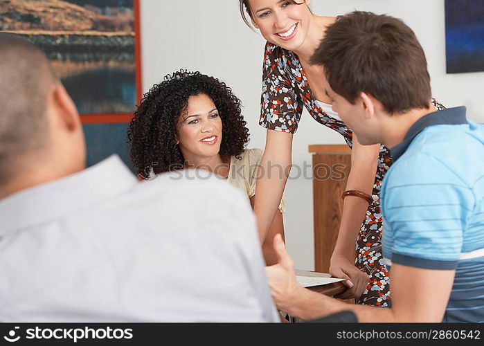 Businesspeople in Meeting