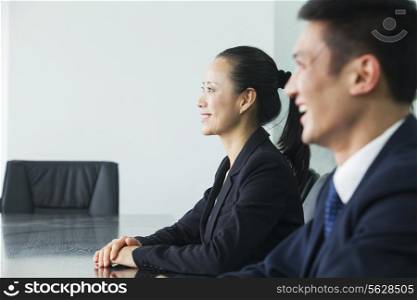 Businesswoman In Conference Room