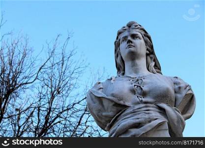 bust sculpture statue woman