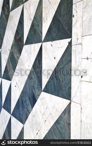 busto arsizio street lombardy italy varese abstract pavement of a curch and marble
