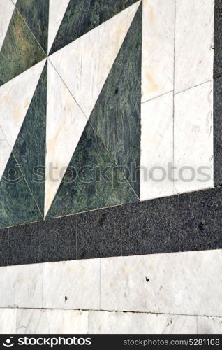 busto arsizio street lombardy italy varese abstract pavement of a curch and marble