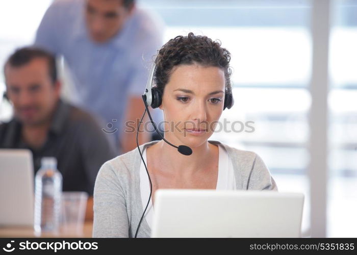 Busy call-center