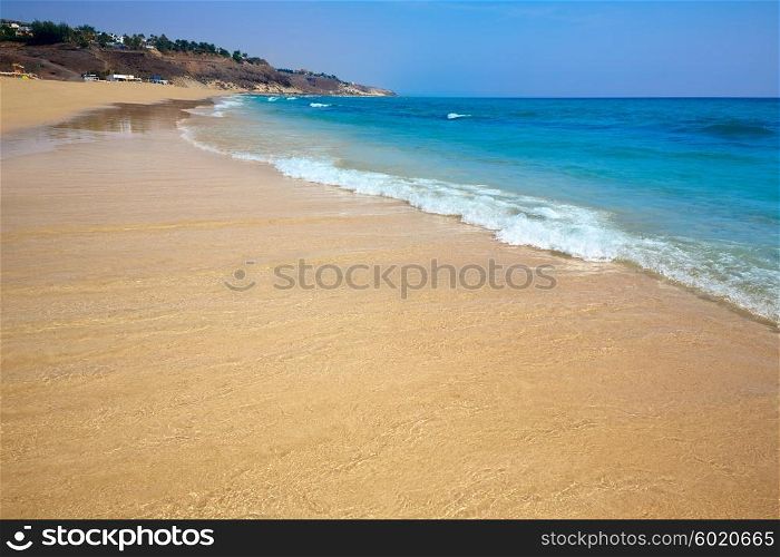 Butihondo Jandia beach Fuerteventura at Canary Islands of Spain