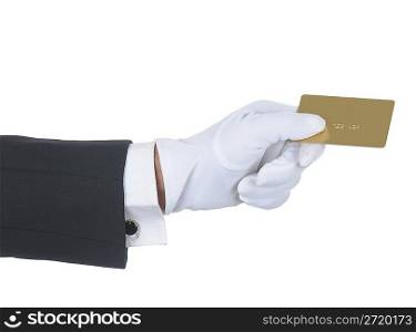 Butler with Gold Card
