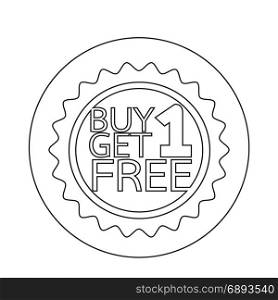 Buy one get one free Icon
