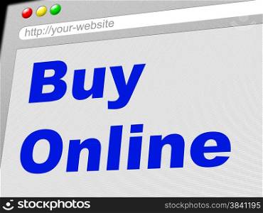 Buy Online Representing World Wide Web And Website