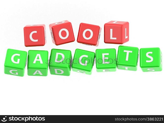 Buzzwords cool gadgets image with hi-res rendered artwork that could be used for any graphic design.. Buzzwords cool gadgets