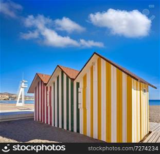 C&ello of Alicante Carrer de la Mar beach in Spain at Costa Blanca
