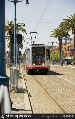 Cable car at San Francisco, California, USA