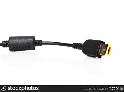cable plugged usb