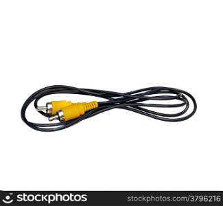 Cable to connect the TV to a VCR or TV out