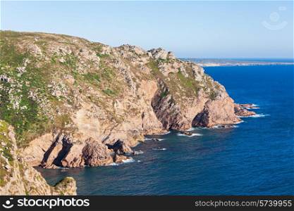 Cabo da Roca (Cape Roca) is a cape which forms the westernmost extent of mainland Portugal and continental Europe